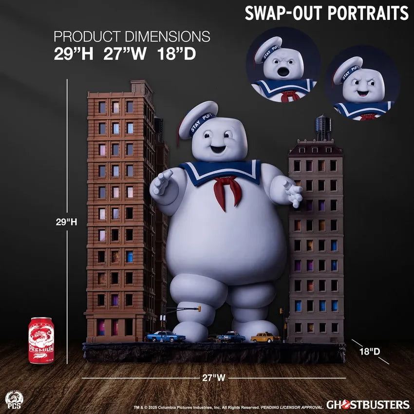 Stay Puft Marshmallow Man Deluxe - LIMITED EDITION: 400 (Deluxe Edition) – PCS – ActionFigure Brasil