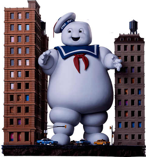 Stay Puft Marshmallow Man Deluxe - LIMITED EDITION: 400 (Deluxe Edition) – PCS – ActionFigure Brasil