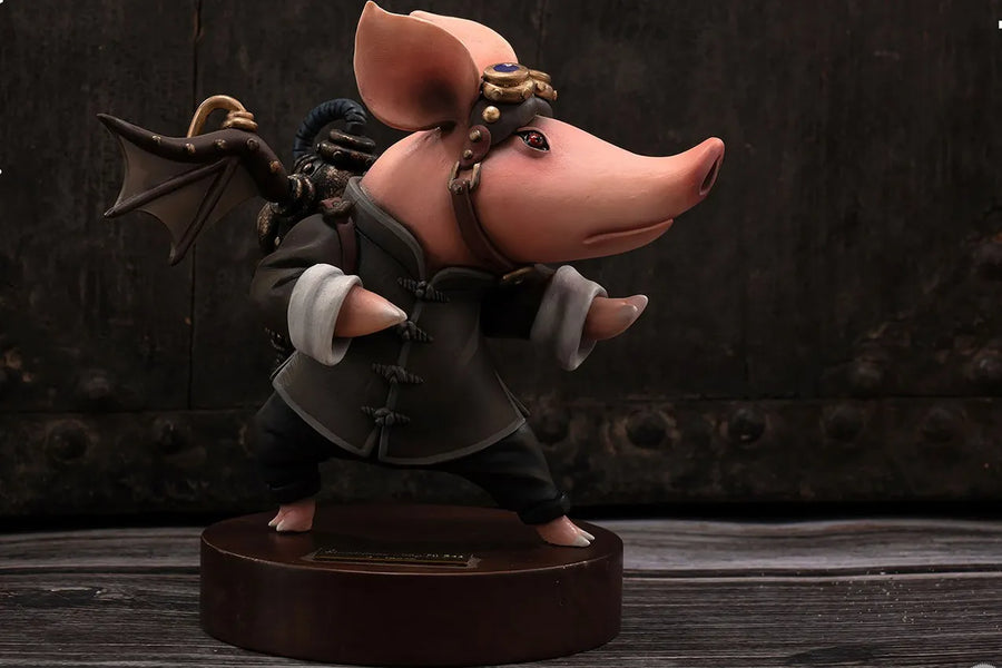 Steampunk Kungfu Boo - LIMITED EDITION: 300 – Manas SUM – ActionFigure Brasil