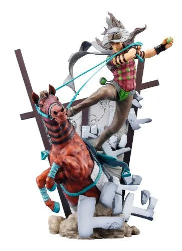 Steel Ball Run - Jojo no Kimyou na Bouken - Gyro Zeppeli - High Standard Statue - Normal Ver. (Skynet)ㅤ – Skynet – ActionFigureBrasil