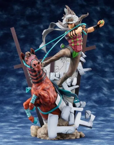 Steel Ball Run - Jojo no Kimyou na Bouken - Gyro Zeppeli - High Standard Statue - Normal Ver. (Skynet)ㅤ – Skynet – ActionFigureBrasil