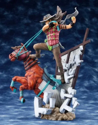 Steel Ball Run - Jojo no Kimyou na Bouken - Gyro Zeppeli - High Standard Statue - Normal Ver. (Skynet)ㅤ – Skynet – ActionFigureBrasil