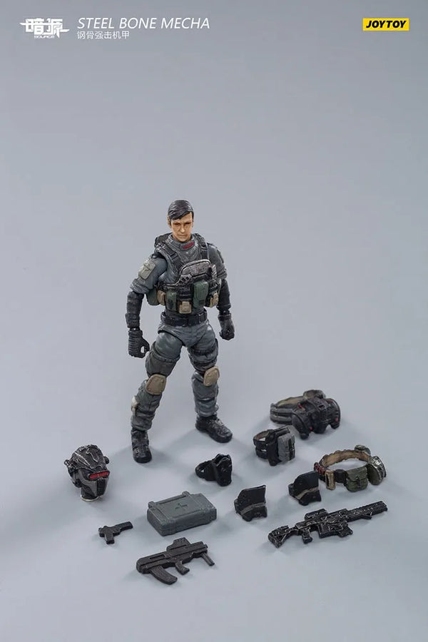 Steel Bone Armour (Grey) – Joytoy – ActionFigure Brasil
