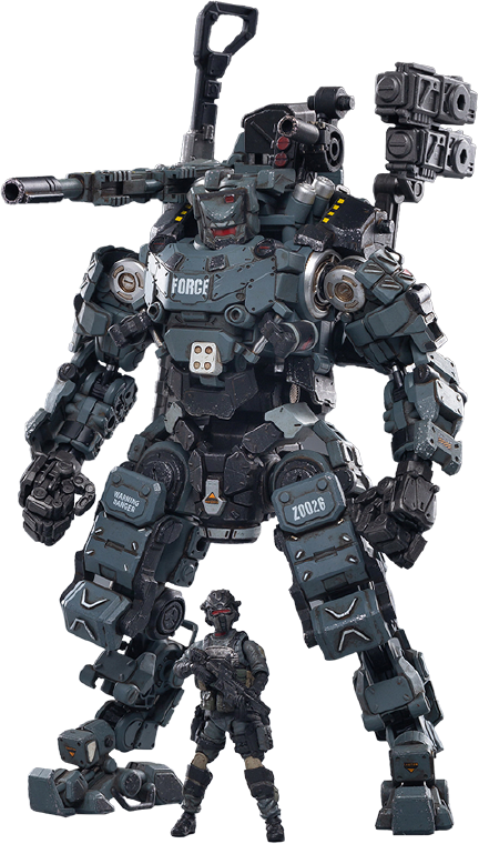 Steel Bone Armour (Grey) – Joytoy – ActionFigure Brasil