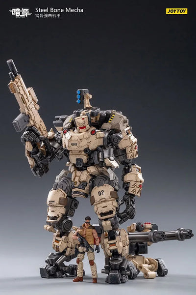 Steel Bone Mecha (Sand) – Joytoy – ActionFigure Brasil — detalhe do produto