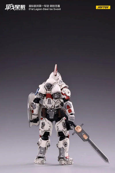 Steel Ice Sword – Joytoy – ActionFigure Brasil — com base expositora