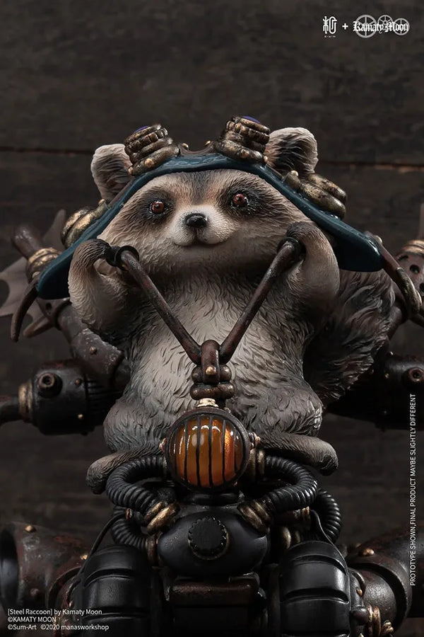 Steel Raccoon – Manas SUM – ActionFigure Brasil