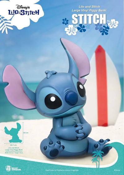 Stitch Large Vinyl Piggy Bank – Beast Kingdom – ActionFigure Brasil — embalagem