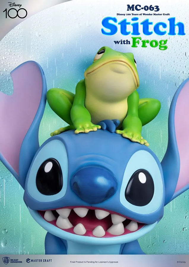 Stitch with Frog - LIMITED EDITION: 300 – Beast Kingdom – ActionFigure Brasil