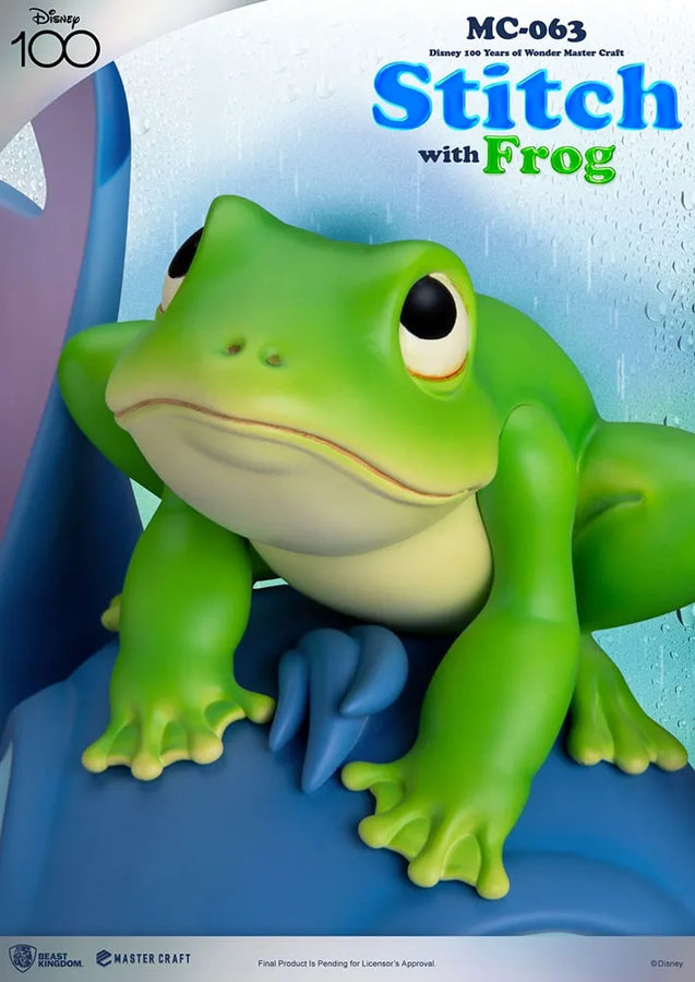 Stitch with Frog - LIMITED EDITION: 300 – Beast Kingdom – ActionFigure Brasil