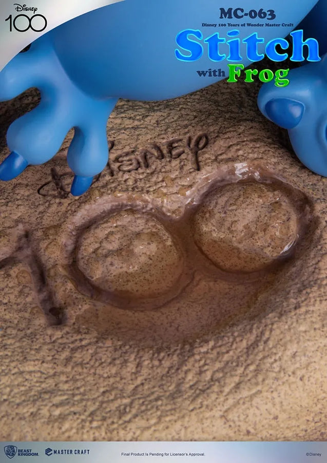 Stitch with Frog - LIMITED EDITION: 300 – Beast Kingdom – ActionFigure Brasil