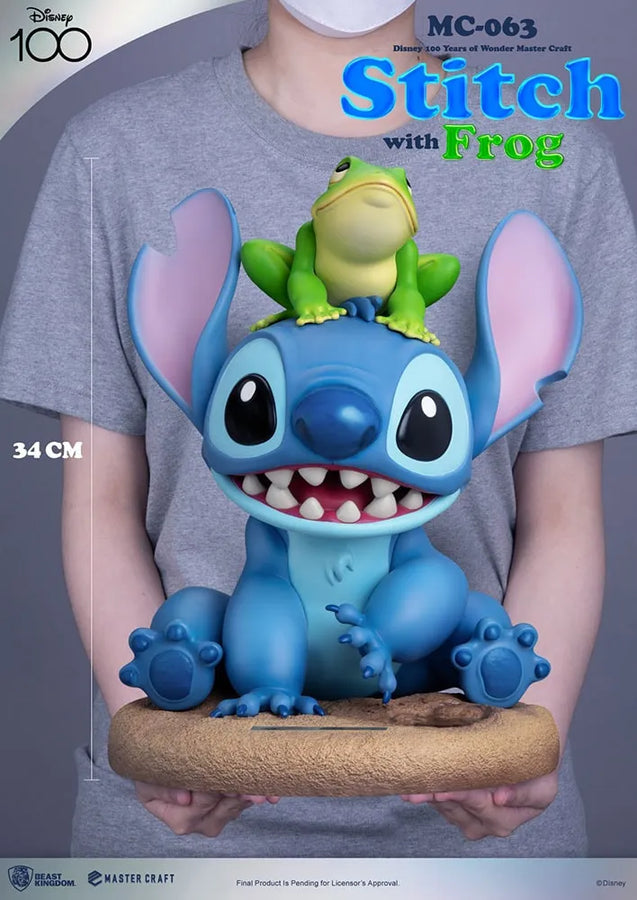 Stitch with Frog - LIMITED EDITION: 300 – Beast Kingdom – ActionFigure Brasil