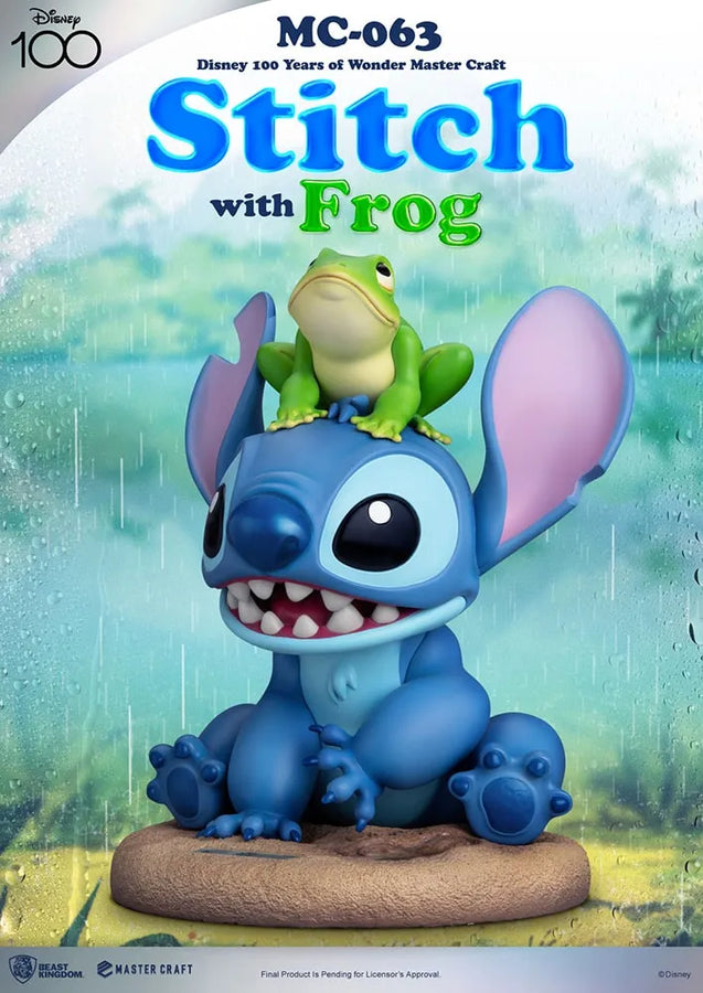 Stitch with Frog - LIMITED EDITION: 300 – Beast Kingdom – ActionFigure Brasil