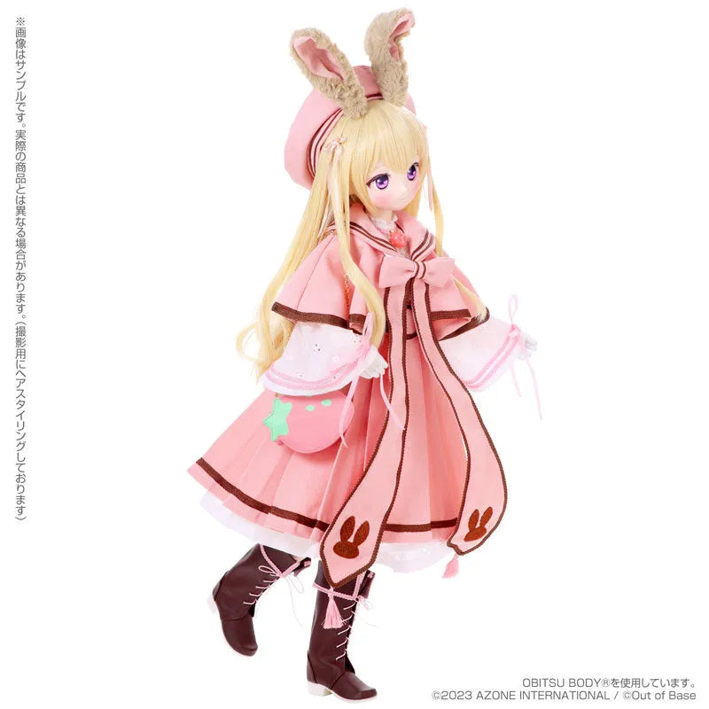 stj x Iris Collect petit - Urara - Fluffy Strawberry Bunny - Strawberry Chocolate ver. (Azone)ㅤ – Azone International – ActionFigureBrasil