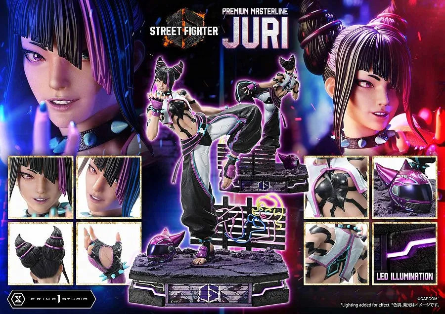 Street Fighter 6 - Han Juri - Premium Masterline (PMSF6-03) - 1/4 (Prime 1 Studio)ㅤ – Prime 1 Studio – ActionFigureBrasil