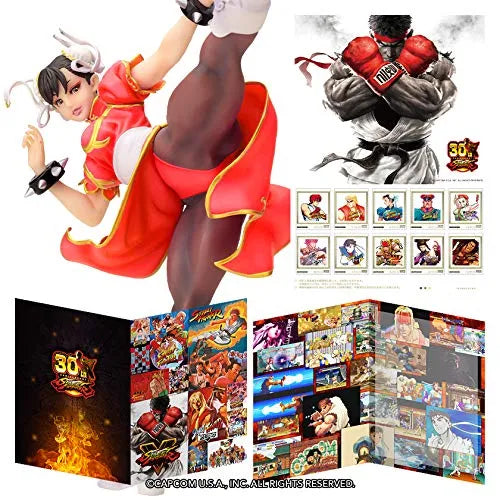 Street Fighter - Chun-Li - Bishoujo Statue - Street Fighter x Bishoujo - 1/7 - Original Color (Red) ver. (Kotobukiya)ㅤ – Kotobukiya – ActionFigureBrasil