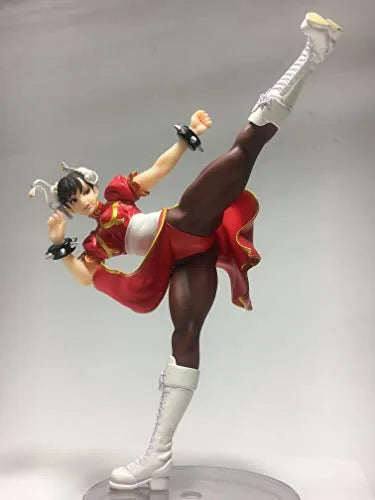 Street Fighter - Chun-Li - Bishoujo Statue - Street Fighter x Bishoujo - 1/7 - Original Color (Red) ver. (Kotobukiya)ㅤ – Kotobukiya – ActionFigureBrasil
