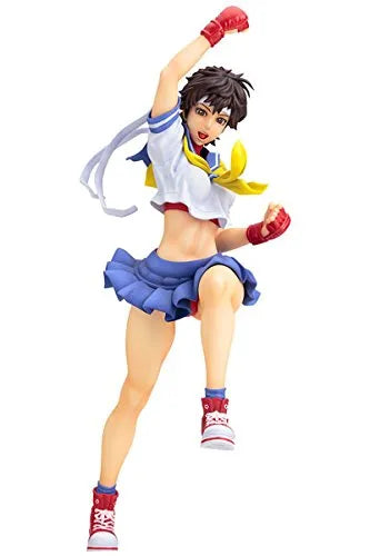 Street Fighter - Kasugano Sakura - Bishoujo Statue - Street Fighter x Bishoujo - 1/7 (Kotobukiya)ㅤ – Kotobukiya – ActionFigureBrasil