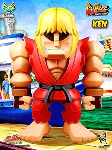 Street Fighter - Ken - Bulkyz Collectionㅤ – Alphamax – ActionFigureBrasil