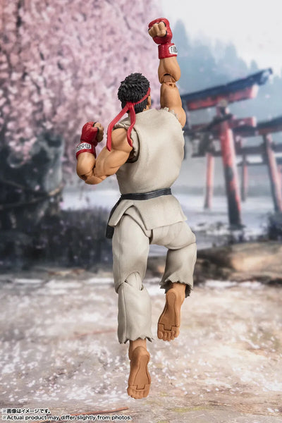 Street Fighter - Street Fighter 6 - Ryu - S.H.Figuarts - Outfit 2 (Bandai Spirits)ㅤ – Bandai Spirits – ActionFigureBrasil — ambientada