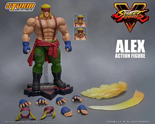 Street Fighter V - Alex - 1/12 (Storm Collectibles)ㅤ – Storm Collectibles – ActionFigureBrasil
