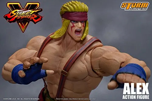 Street Fighter V - Alex - 1/12 (Storm Collectibles)ㅤ – Storm Collectibles – ActionFigureBrasil