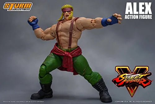 Street Fighter V - Alex - 1/12 (Storm Collectibles)ㅤ – Storm Collectibles – ActionFigureBrasil