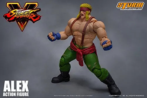 Street Fighter V - Alex - 1/12 (Storm Collectibles)ㅤ – Storm Collectibles – ActionFigureBrasil