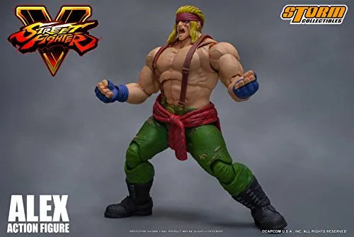 Street Fighter V - Alex - 1/12 (Storm Collectibles)ㅤ – Storm Collectibles – ActionFigureBrasil