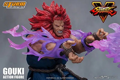 Street Fighter V - Gouki - 1/12 (Storm Collectibles)ㅤ – Storm Collectibles – ActionFigureBrasil — detalhe do produto