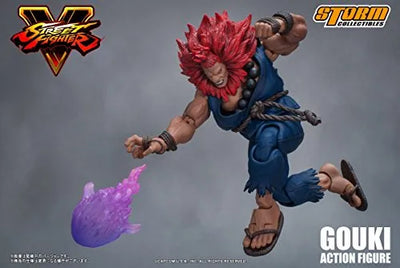 Street Fighter V - Gouki - 1/12 (Storm Collectibles)ㅤ – Storm Collectibles – ActionFigureBrasil — close