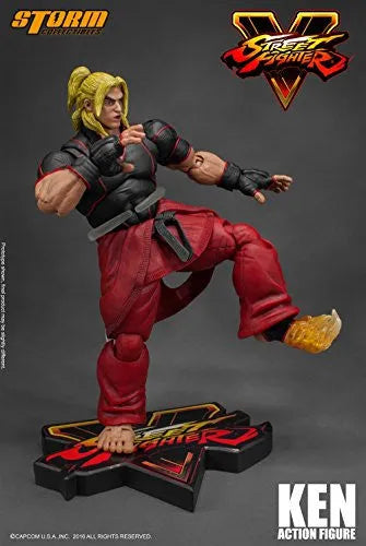 Street Fighter V - Ken Masters - 1/12 (Storm Collectibles)ㅤ – Storm Collectibles – ActionFigureBrasil