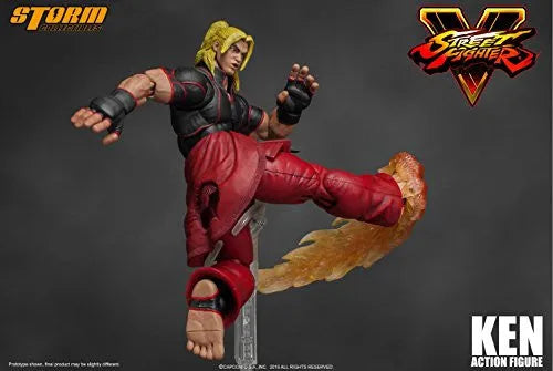 Street Fighter V - Ken Masters - 1/12 (Storm Collectibles)ㅤ – Storm Collectibles – ActionFigureBrasil
