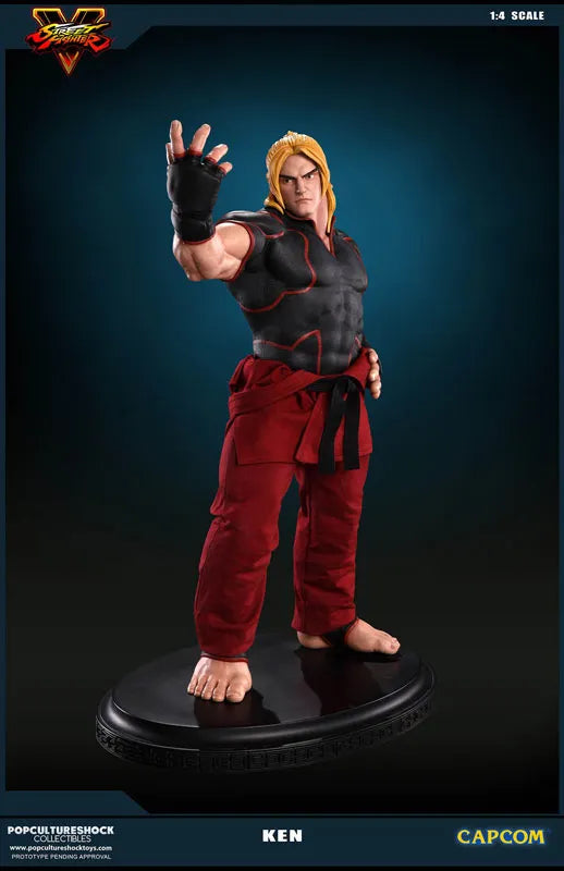 Street Fighter V - Ken Masters 1/4 Statue(Provisional Pre-order)ㅤ – Puella Magi Madoka Magica – ActionFigureBrasil