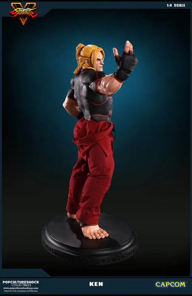 Street Fighter V - Ken Masters 1/4 Statue(Provisional Pre-order)ㅤ – Puella Magi Madoka Magica – ActionFigureBrasil — detalhe do produto