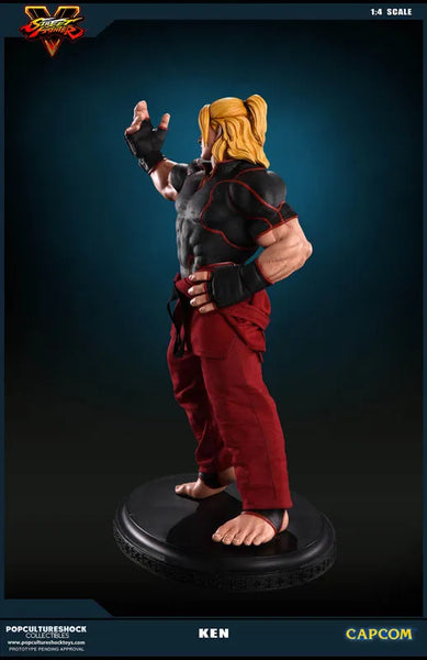 Street Fighter V - Ken Masters 1/4 Statue(Provisional Pre-order)ㅤ – Puella Magi Madoka Magica – ActionFigureBrasil — ambientada