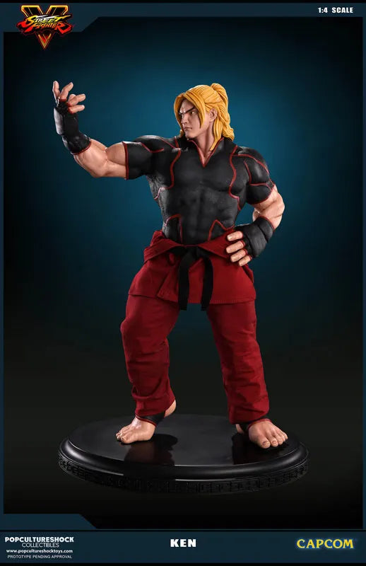 Street Fighter V - Ken Masters 1/4 Statue(Provisional Pre-order)ㅤ – Puella Magi Madoka Magica – ActionFigureBrasil