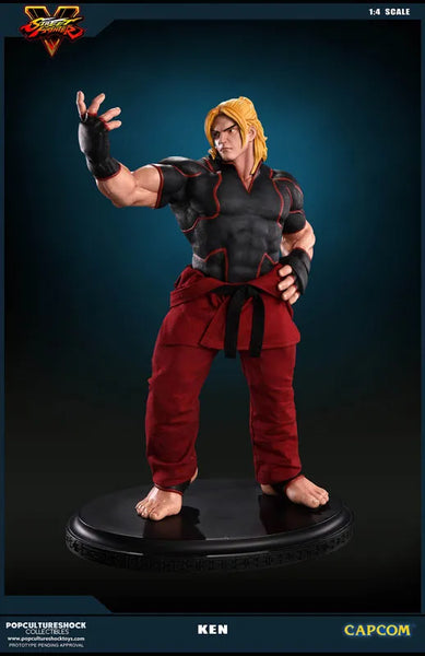 Street Fighter V - Ken Masters 1/4 Statue(Provisional Pre-order)ㅤ – Puella Magi Madoka Magica – ActionFigureBrasil — embalagem
