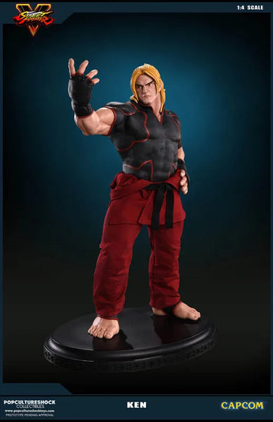 Street Fighter V - Ken Masters 1/4 Statue(Provisional Pre-order)ㅤ – Puella Magi Madoka Magica – ActionFigureBrasil — ambientada