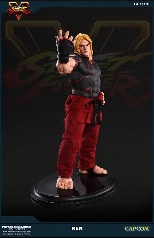 Street Fighter V - Ken Masters 1/4 Statue(Provisional Pre-order)ㅤ – Puella Magi Madoka Magica – ActionFigureBrasil