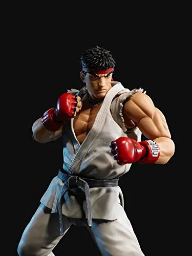 Street Fighter V - Ryu - S.H.Figuarts (Bandai)ㅤ – Bandai – ActionFigureBrasil — com base expositora