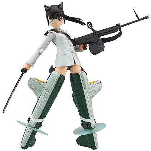 Strike Witches Movie - Sakamoto Mio - Figma #282 (Max Factory)ㅤ – Max Factory – ActionFigureBrasil