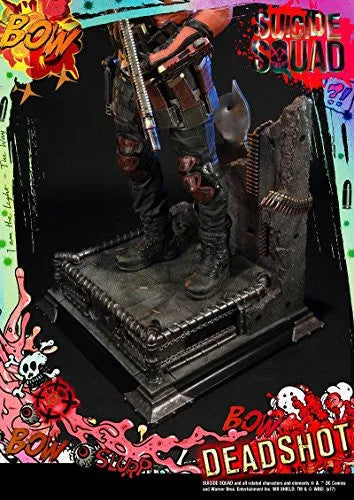 Suicide Squad - Deadshot - Museum Masterline Series MMSS-02 - 1/3 (Prime 1 Studio)ㅤ – Prime 1 Studio – ActionFigureBrasil — close