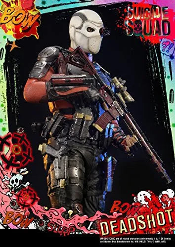 Suicide Squad - Deadshot - Museum Masterline Series MMSS-02 - 1/3 (Prime 1 Studio)ㅤ – Prime 1 Studio – ActionFigureBrasil — com base expositora