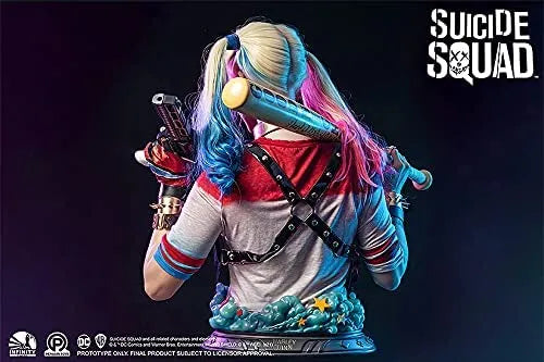 Suicide Squad - Harley Quinn - 1/1 - Life-size Bust (Infinity Studio)ㅤ – Infinity Studio – ActionFigureBrasil