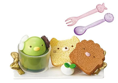 Sumikko Gurashi - Miniature - Sumikko Patisserie - 1 - Recommended Cake (Re-Ment)ㅤ – Re-Ment – ActionFigureBrasil — detalhe do produto