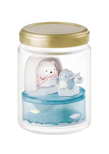 Sumikko Gurashi - Penguin? - Shirokuma - Nakayoshi Sumikko Terrarium - 1 - Make a Friend (Re-Ment)ㅤ – Re-Ment – ActionFigureBrasil — ambientada