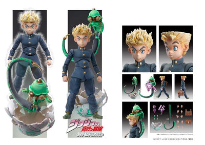 Super Action Statue JoJo's Bizarre Adventure Part.4 Koichi Hirose & Ec (Act1)ㅤ – Medicos Entertainment – ActionFigureBrasil — acessórios