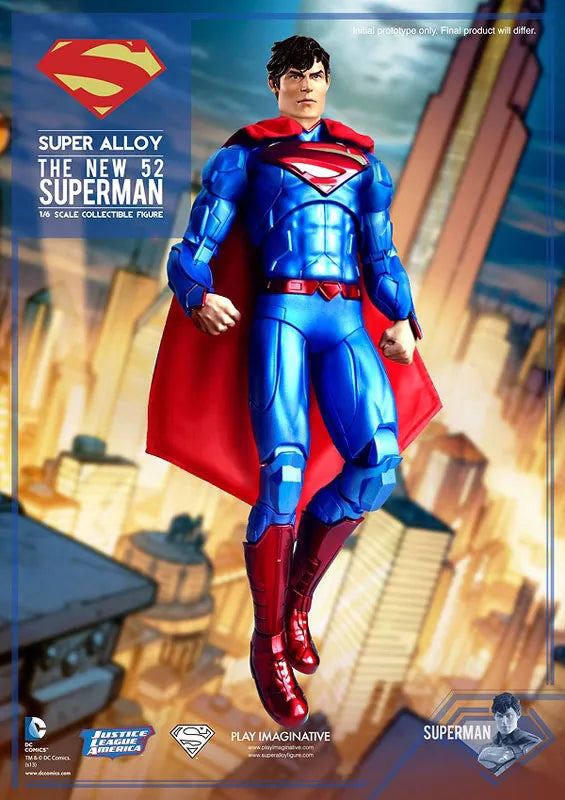 Super Alloy 1/6 Collectible Figure Series - NEW 52 Superman Limited Editionㅤ – P. I. – ActionFigureBrasil