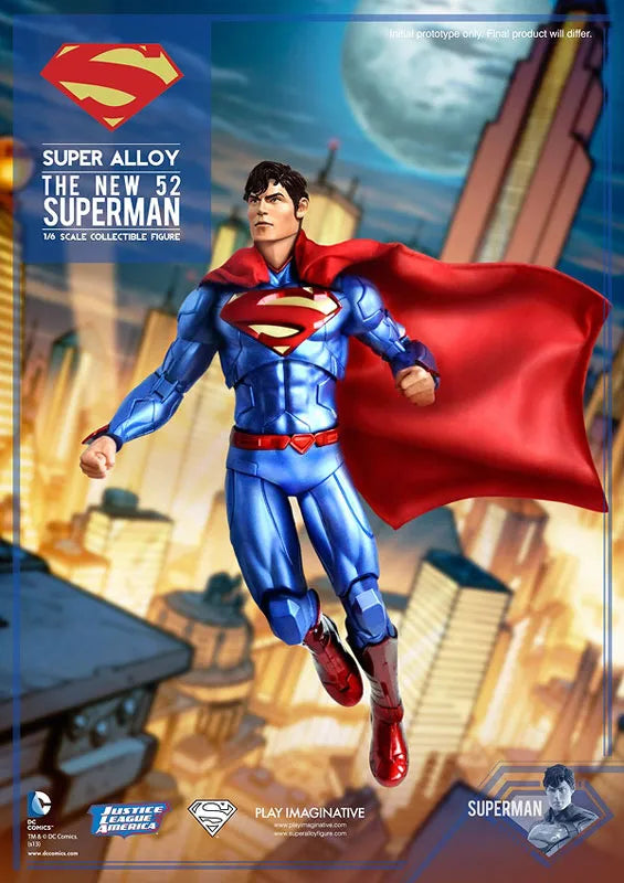 Super Alloy 1/6 Collectible Figure Series - NEW 52 Superman Limited Editionㅤ – P. I. – ActionFigureBrasil
